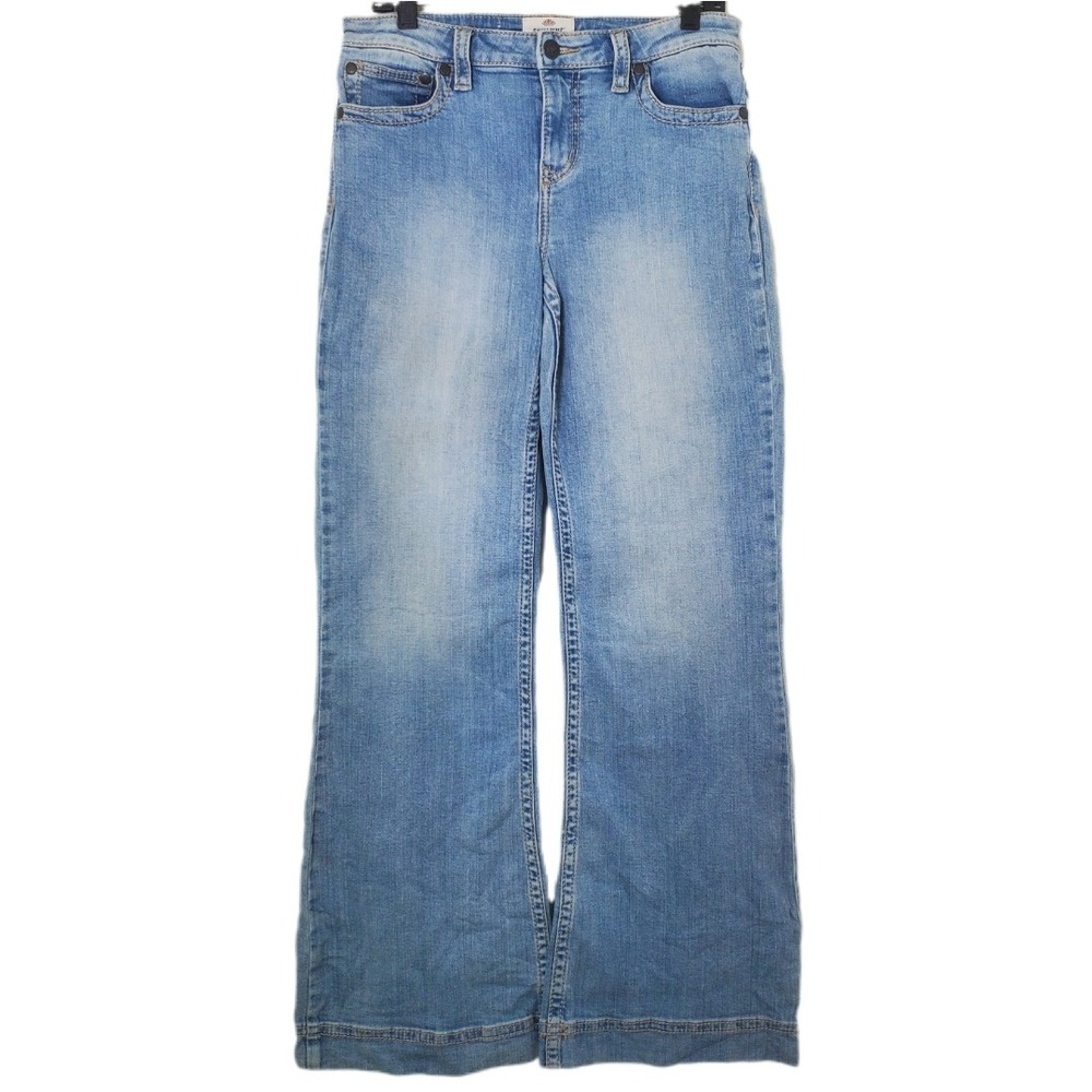 Long Tall Sally Jeans Size 8 Indigo Blast Wash Tall Length Bootcut Denim
